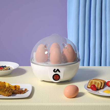 Deluxe Rapid Egg Cooker System, Electric Egg Steamer & Hard-Boiled Egg Maker