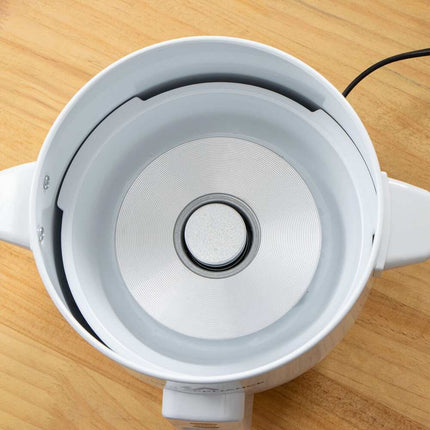 Rapid 6-Cup Rice Cooker, Automatic Electric Rice Steamer, Nonstick Pot, White