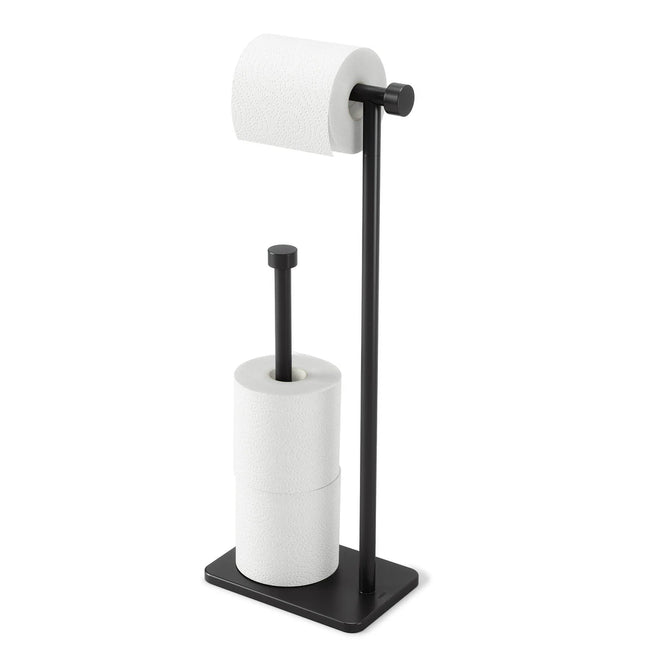 Cappa Toilet Paper Holder and Reserve Stand for Bathroom Storage