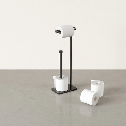 Cappa Toilet Paper Holder and Reserve Stand for Bathroom Storage
