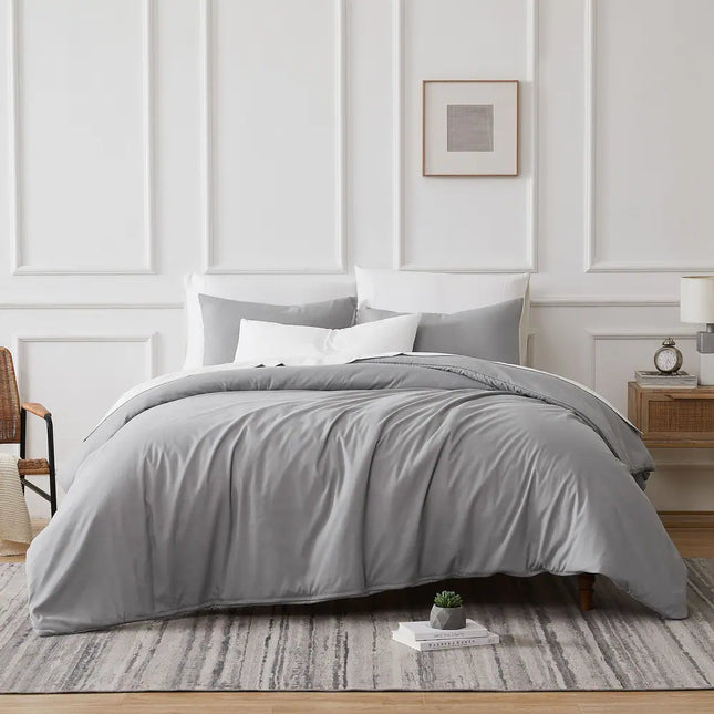Vilano Series Ultra Soft 3-Piece Duvet Cover Set for Comfortable Sleep