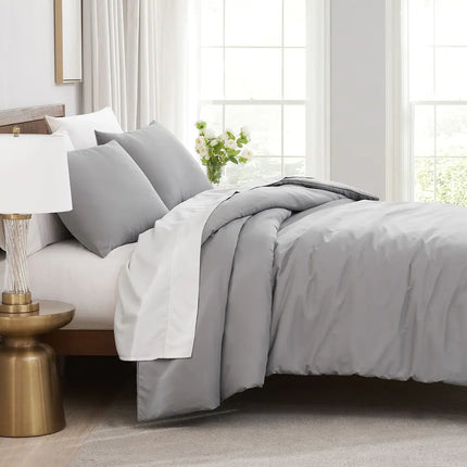 Vilano Series Ultra Soft 3-Piece Duvet Cover Set for Comfortable Sleep