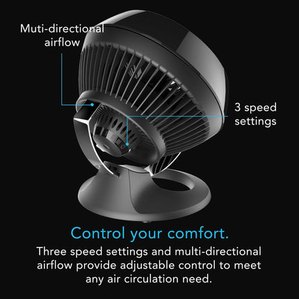 460 Whole Room Air Circulator Fan Powerful Home Cooling Floor Fan