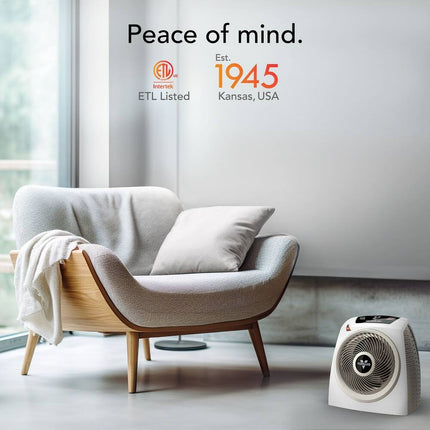 AVH10 Space Heater for Home – Advanced Safety with Auto Climate Control