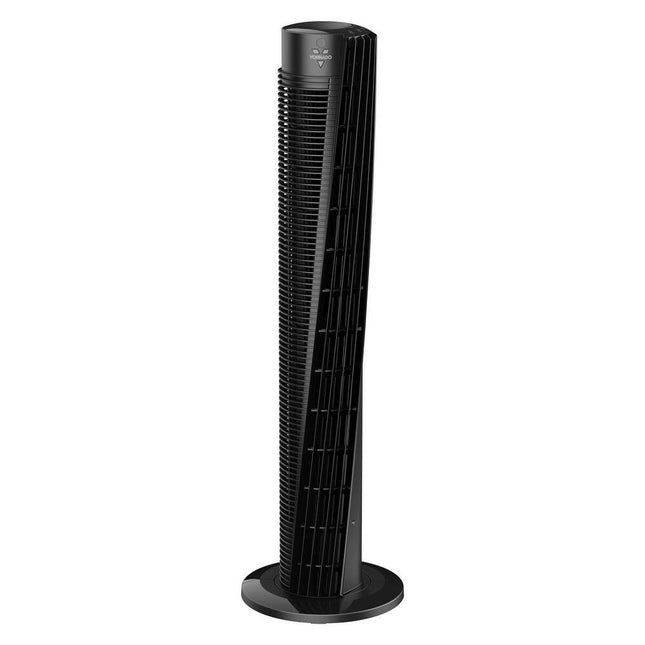 OSC73 37" Oscillating Tower Fan with Remote Whole Room Cooling Black
