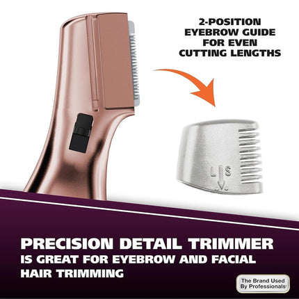 Pure Confidence Rechargeable Trimmer – Model 9865-4501, Multicolor