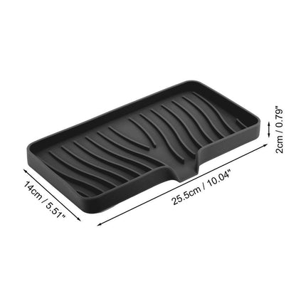 Waterproof Soap Tray Holder with Drainage Slot Bathroom Organizer