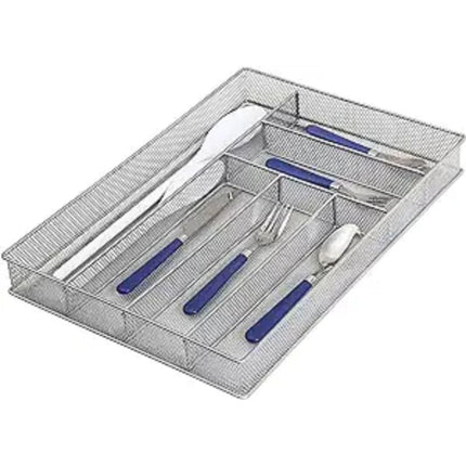 Home Mesh 5 Part In-Drawer Cutlery Organizer Utensil Flatware Storage Tray