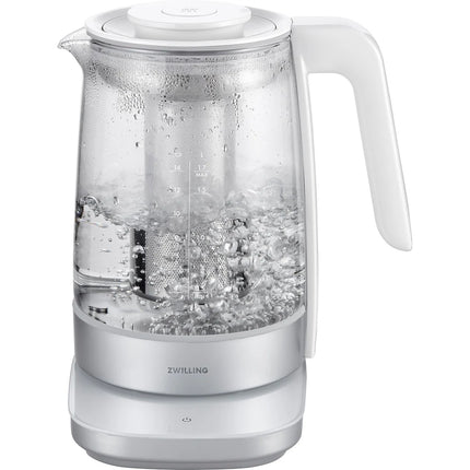 Enfinigy Glass Electric Tea Kettle Modern Fast Heating Water Boiler