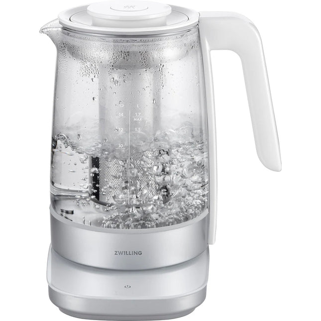 Enfinigy Glass Electric Tea Kettle Modern Fast Heating Water Boiler