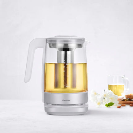 Enfinigy Glass Electric Tea Kettle Modern Fast Heating Water Boiler