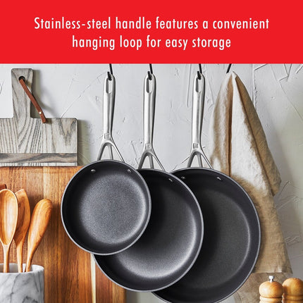 Motion Hard Anodized Aluminum Nonstick Fry Pan – Durable Cookware