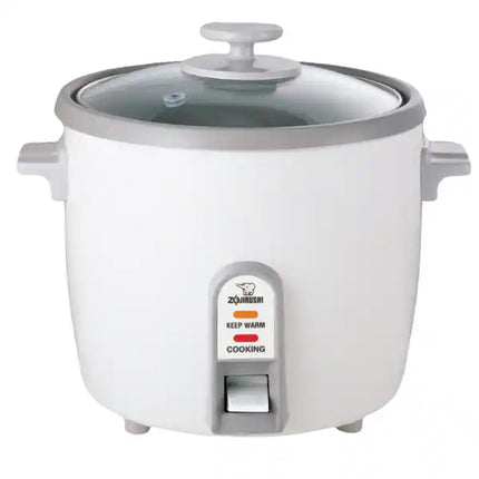 3, 6 & 10 Cup White Rice Cooker/Steamer – Easy Cooking Appliance